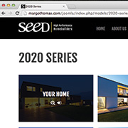SEED Homes: Photoshop / Web Design / Print / Media Content / HTML / CSS / JOOMLA